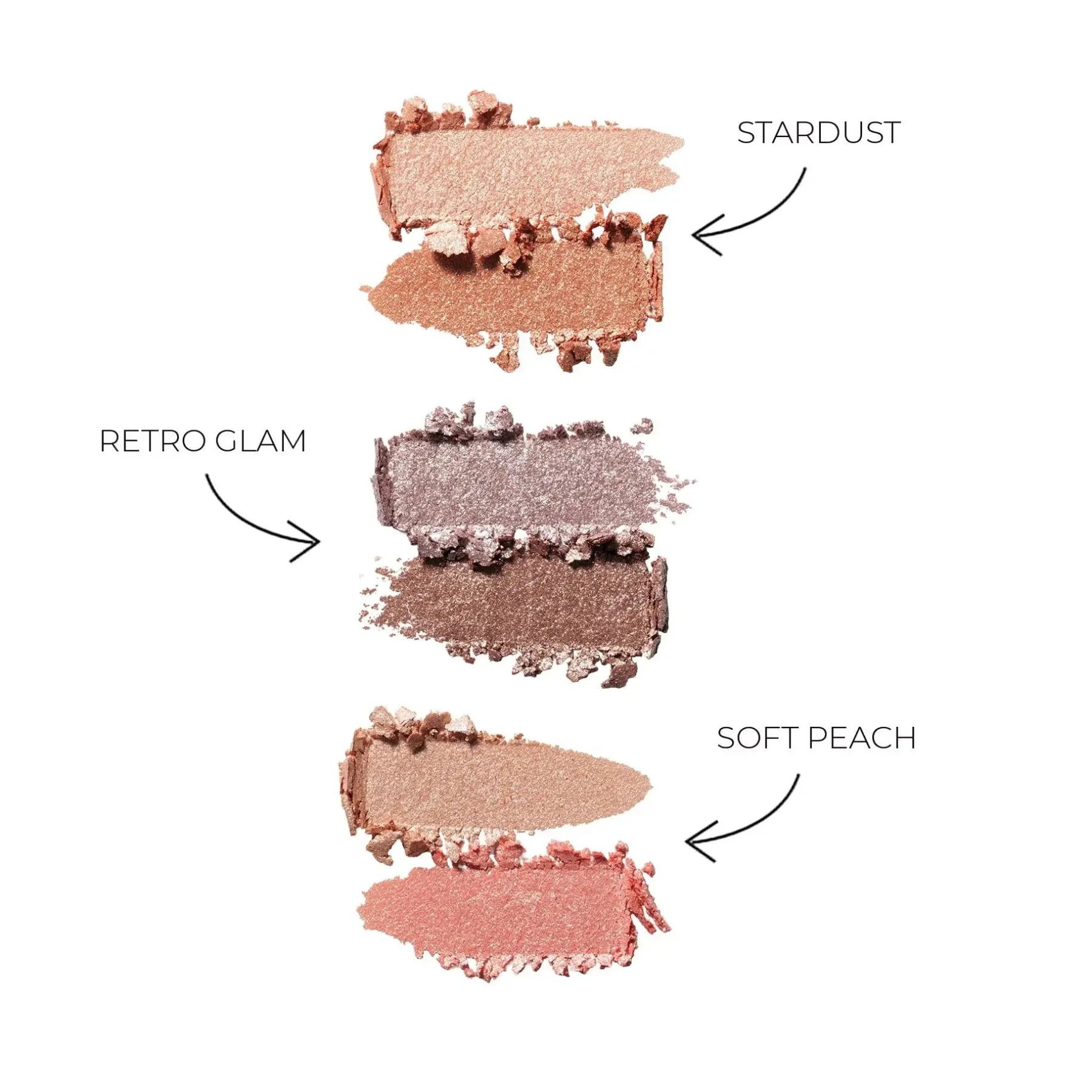 Eyeshadow Duo Retro Glam Lidschatten|Vegane Lidschatten