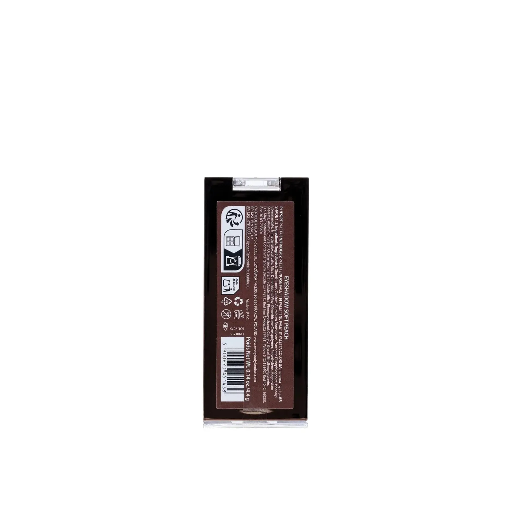 Hot Eyeshadow Duo Soft Peach Lidschatten|Vegane Lidschatten