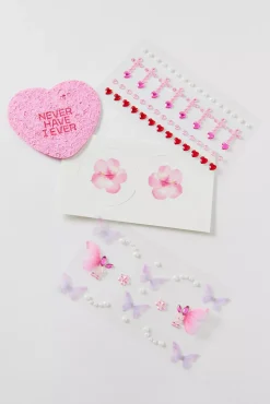 Clearance Face Adornments Crystal Bloom Face Jewels