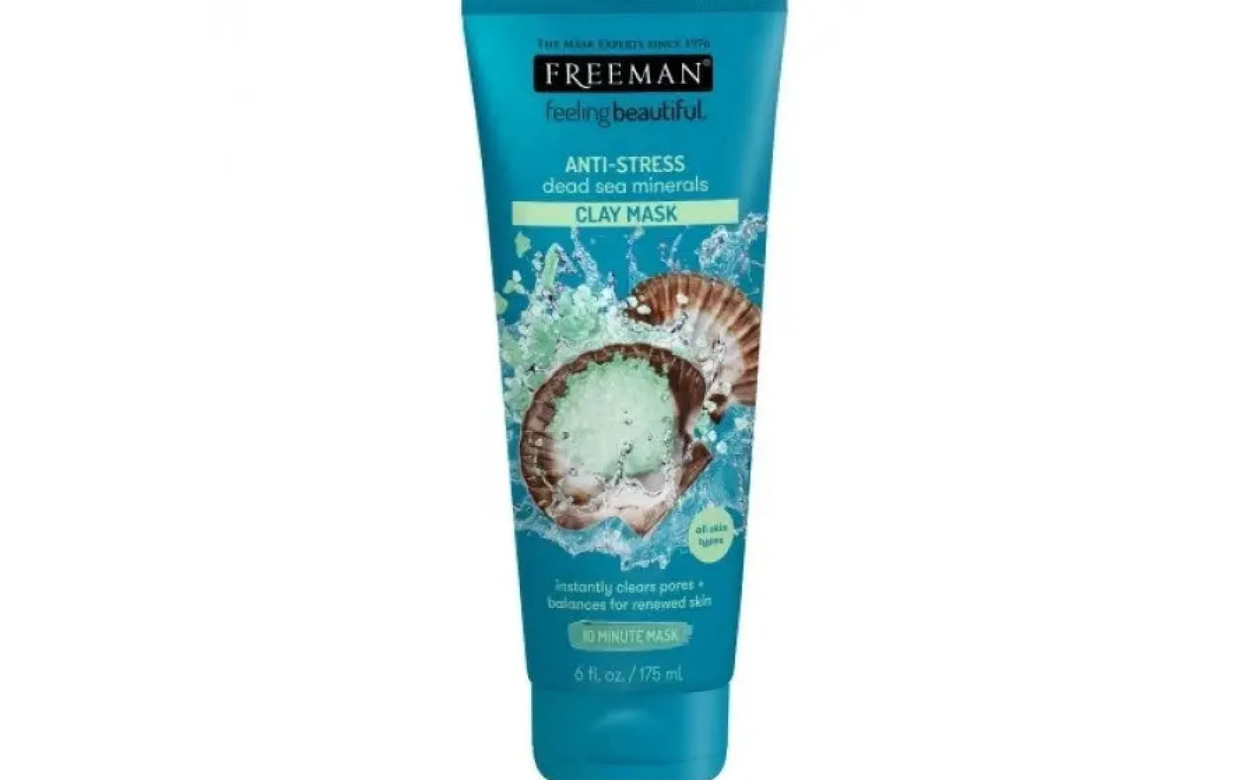 Face Clay Mask Dead Sea Minerals Clean Beauty Skincare|Clean Beauty