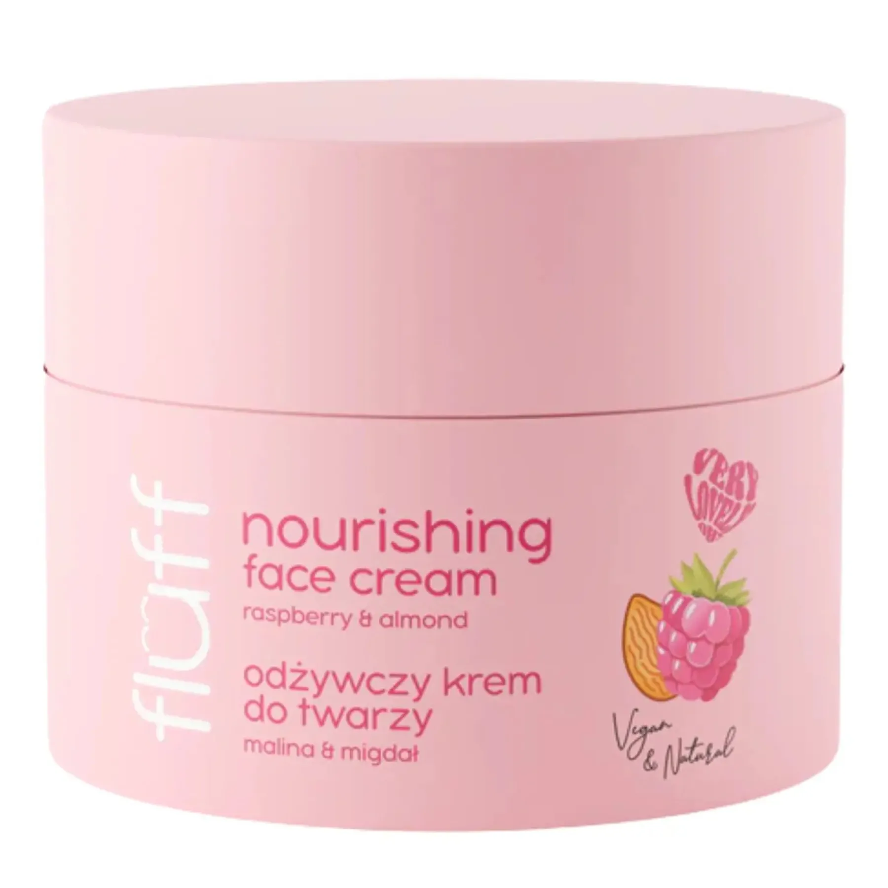 Outlet Face Cream Raspberry & Almond Vegan Pflege|Feuchtigkeitscremes