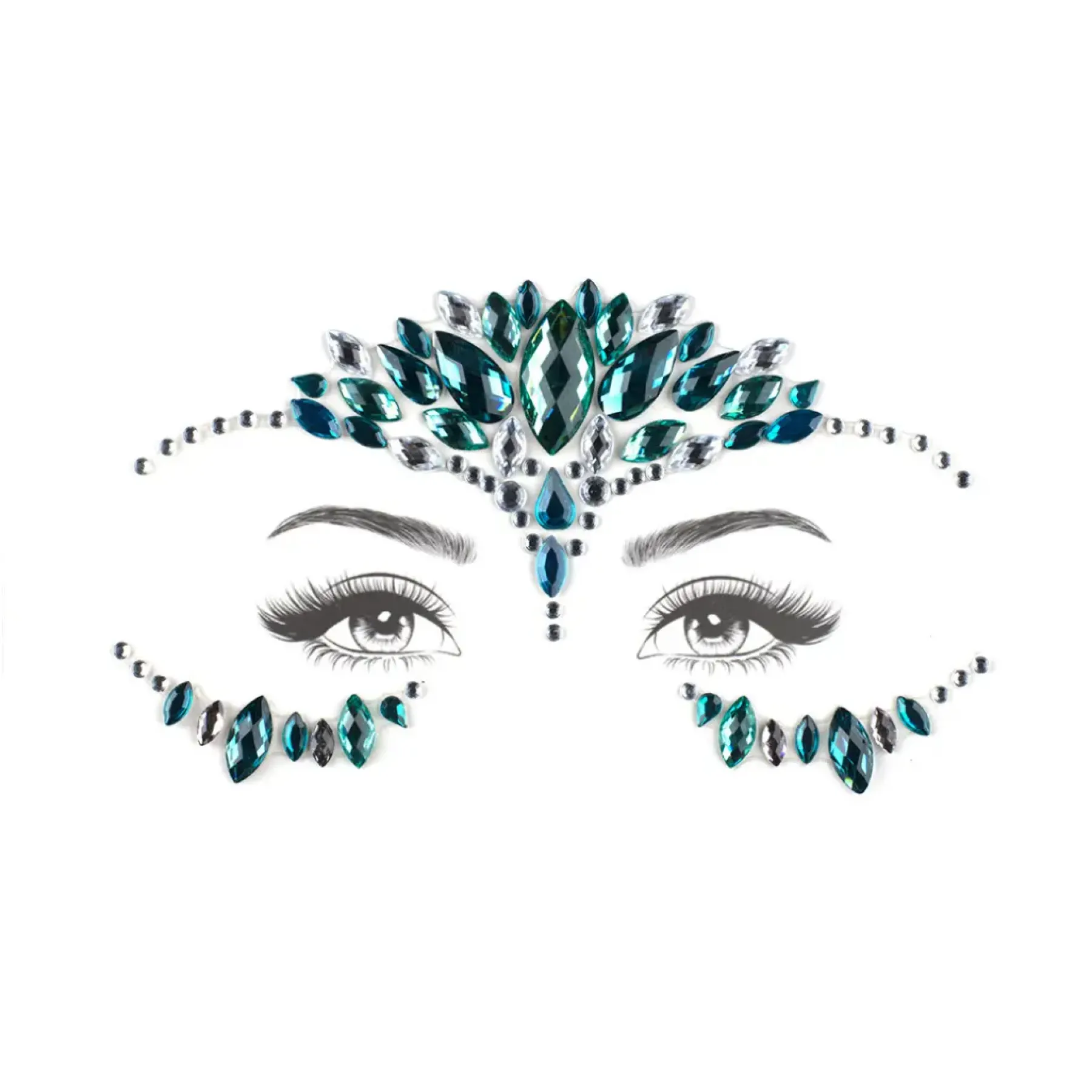 Hot Face Jewels Ellen Face Jewels