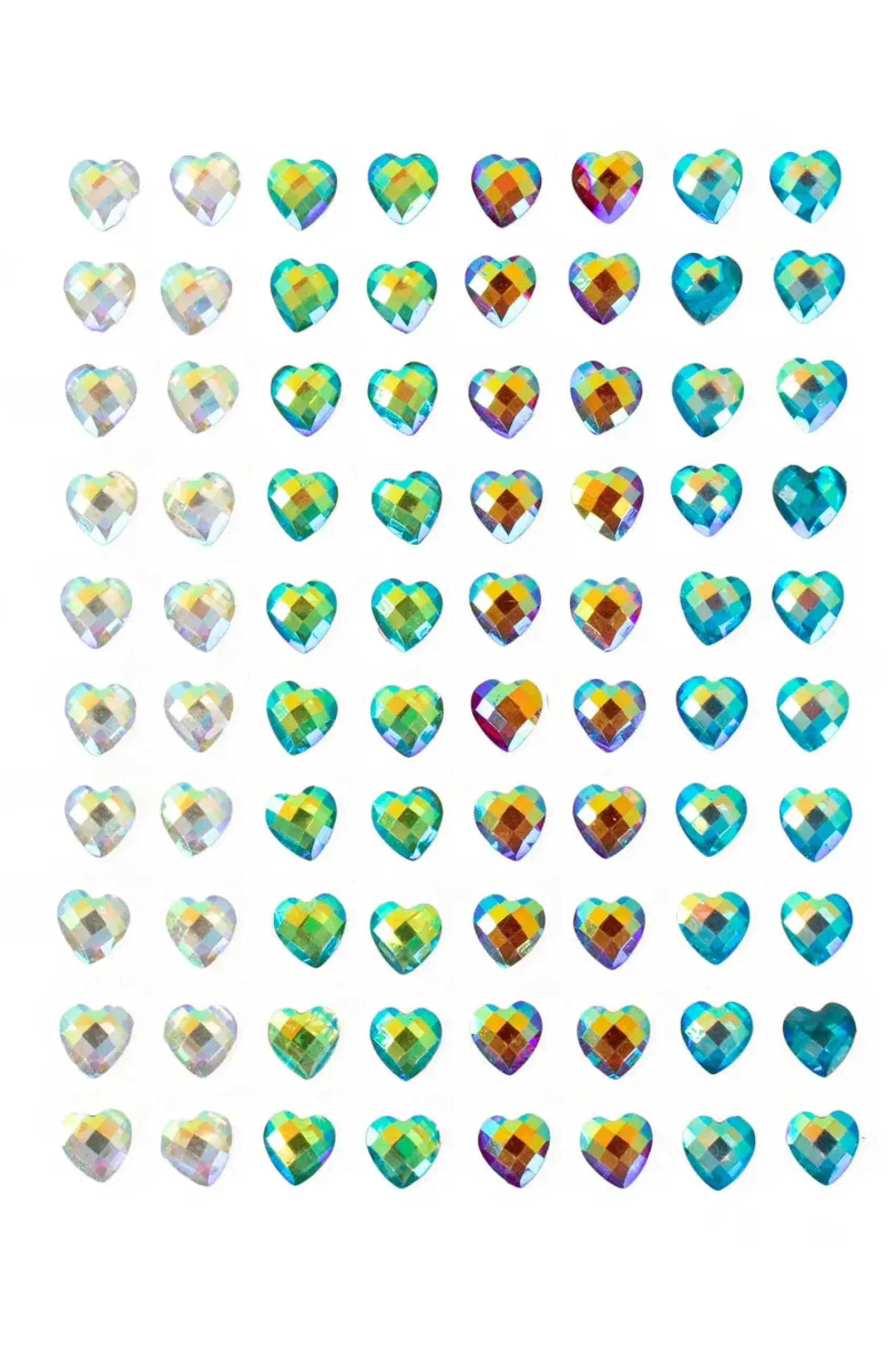 Best Face Jewel Sticker Heart Face Jewels