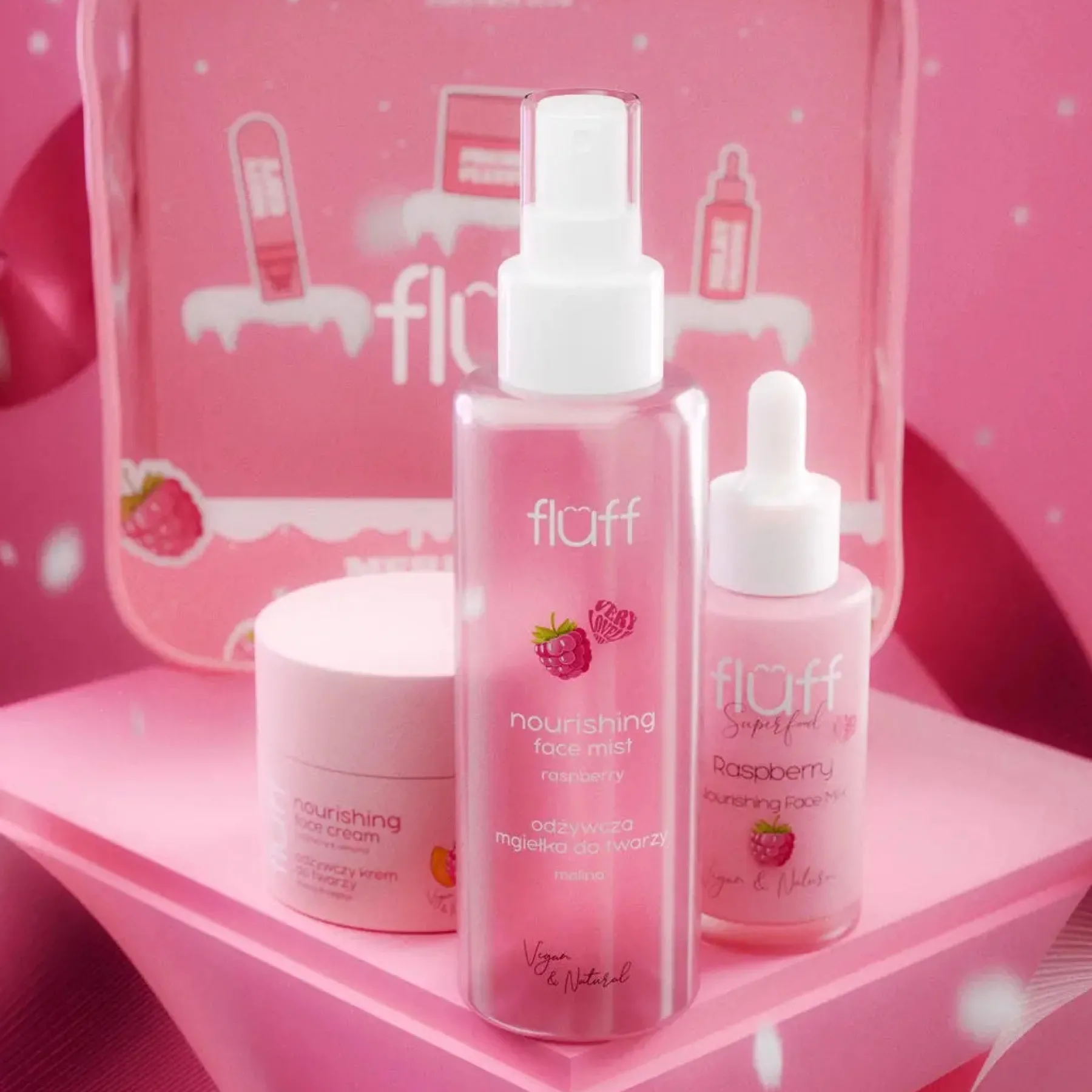 Clearance Face Mist Raspberry Vegan Pflege|Face Mists