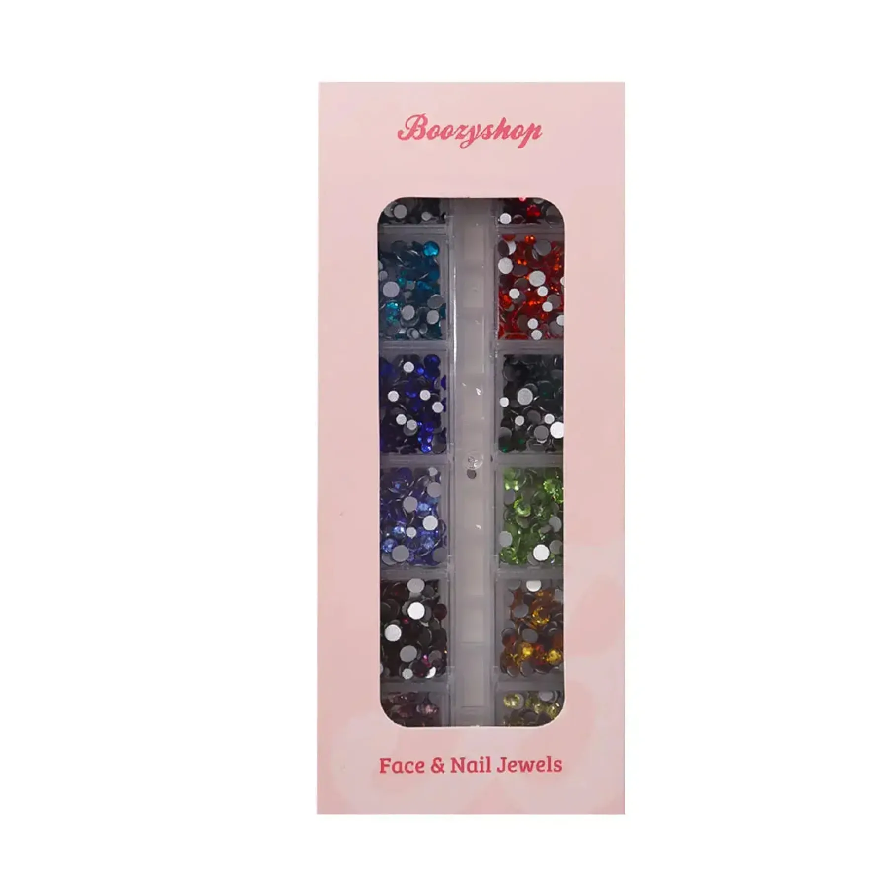 Outlet Face & Nail Jewel Kit Multicolor Veganer Nagellack|Face Jewels
