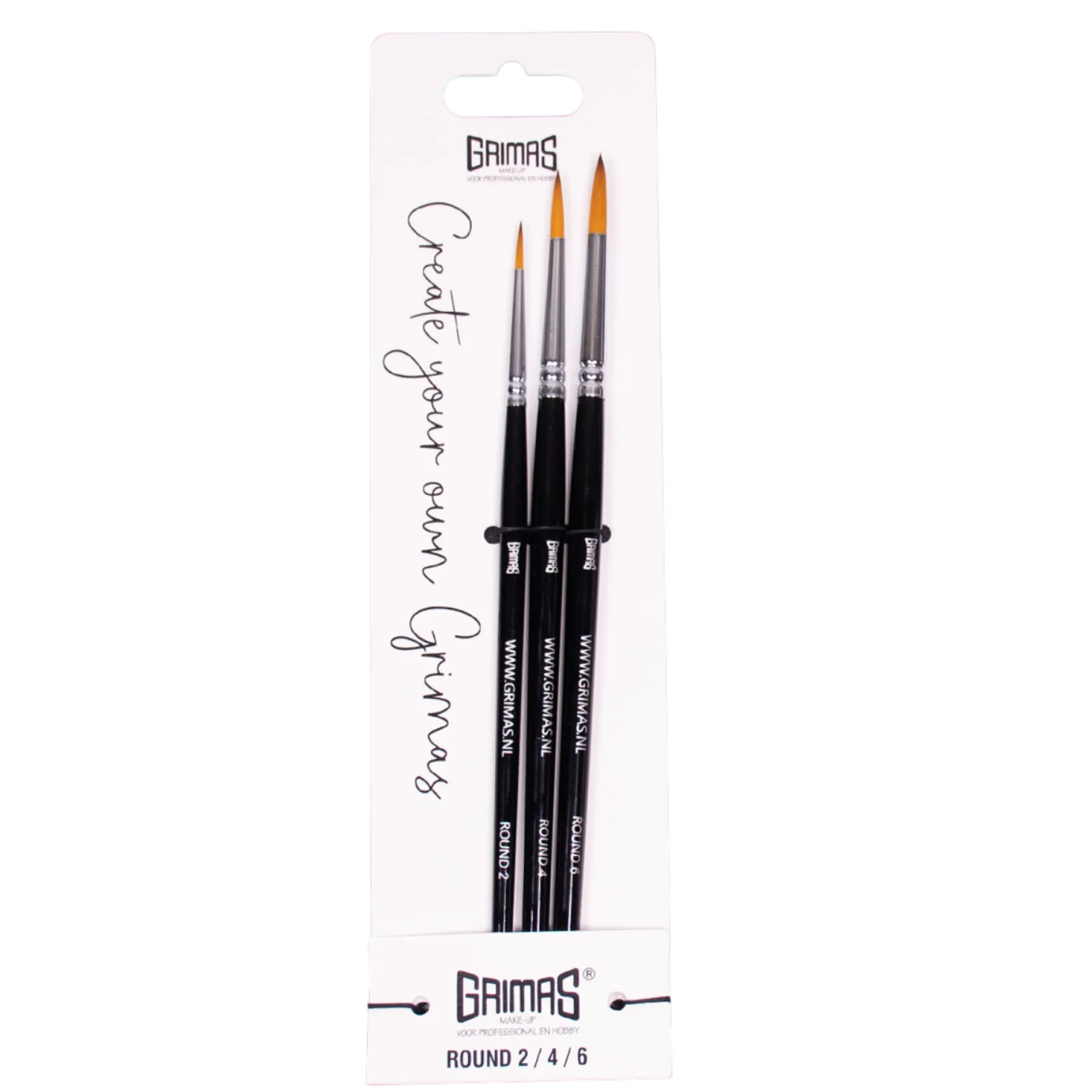 Face Paint Brush Set Round 2/4/6 Tön Mehr|Spezialeffekte Pinsel