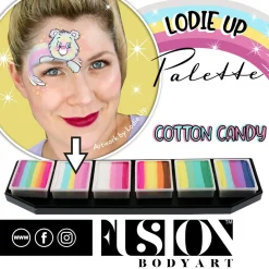 Face Painting Lodie Up Cute Pastel Rainbow Palette Schminke|Schminke