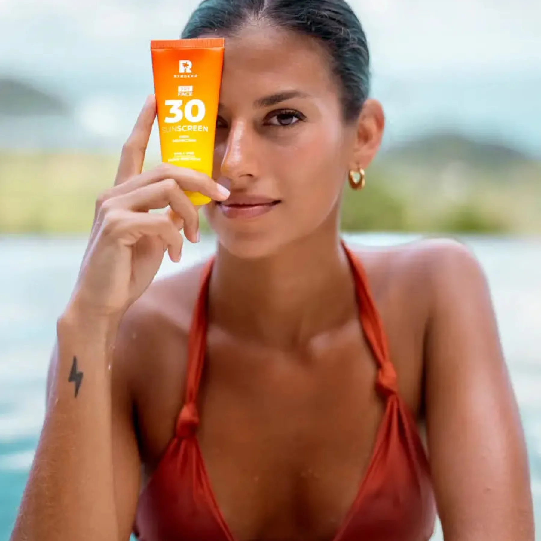 Online Face Sunscreen SPF 30 Vegan Pflege|Vegan Tanning