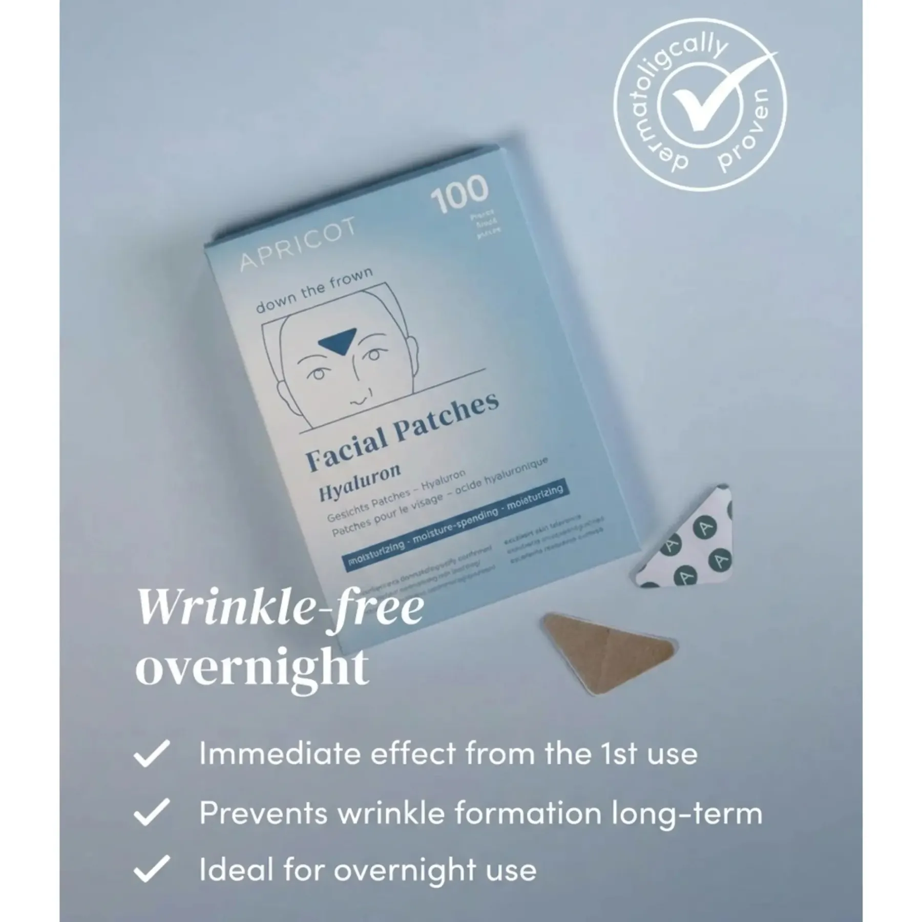 Best Facial Patches Hyaluron Vegan Pflege|Gesichtsmasken