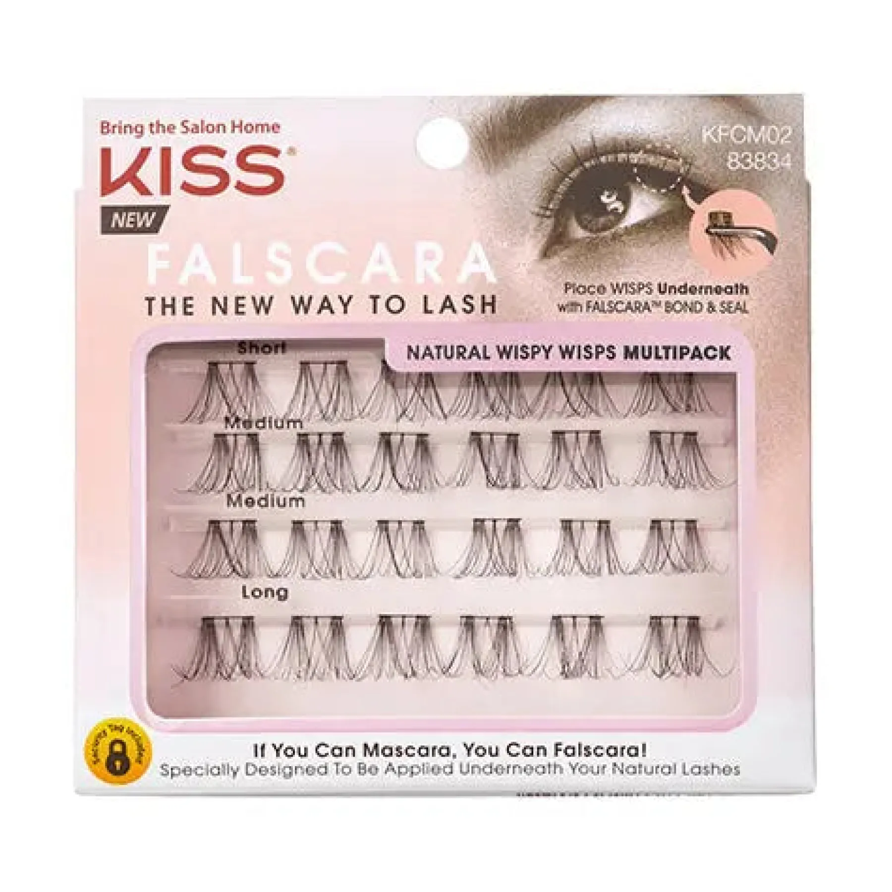 Outlet Falscara Natural Wispy Wisps Künstliche Wimpern
