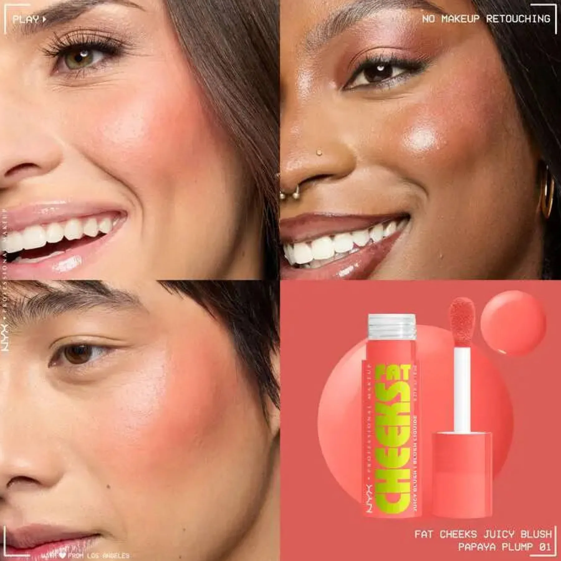 Online Fat Cheeks Blush Papaya Plump Rouge
