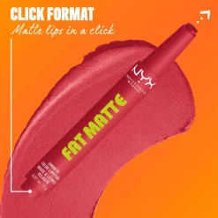 Online Fat Matte Smooth Color Lipstick Flamingo Feather Lippenstift|Veganer Lippenstifte