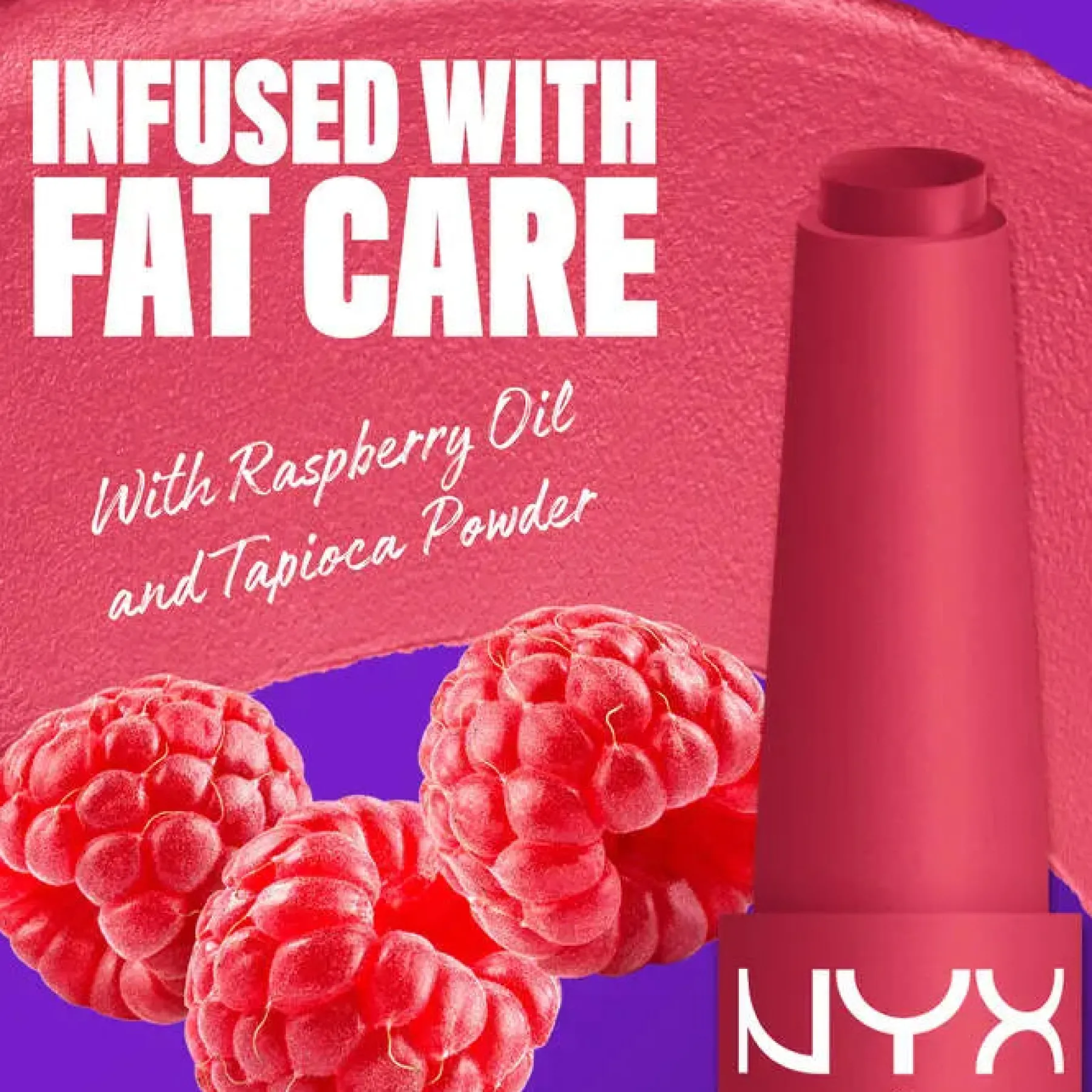 Hot Fat Matte Smooth Color Lipstick Pink Puff Lippenstift|Veganer Lippenstifte