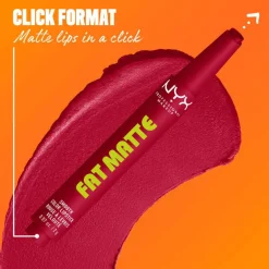 Clearance Fat Matte Smooth Color Lipstick Scarlet Snuggles Lippenstift|Veganer Lippenstifte
