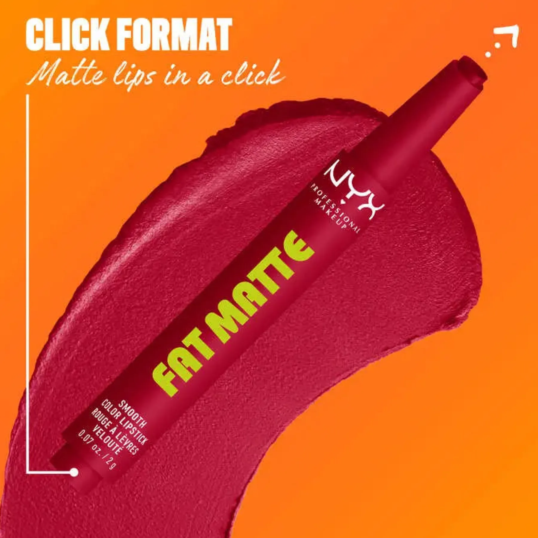 Clearance Fat Matte Smooth Color Lipstick Scarlet Snuggles Lippenstift|Veganer Lippenstifte
