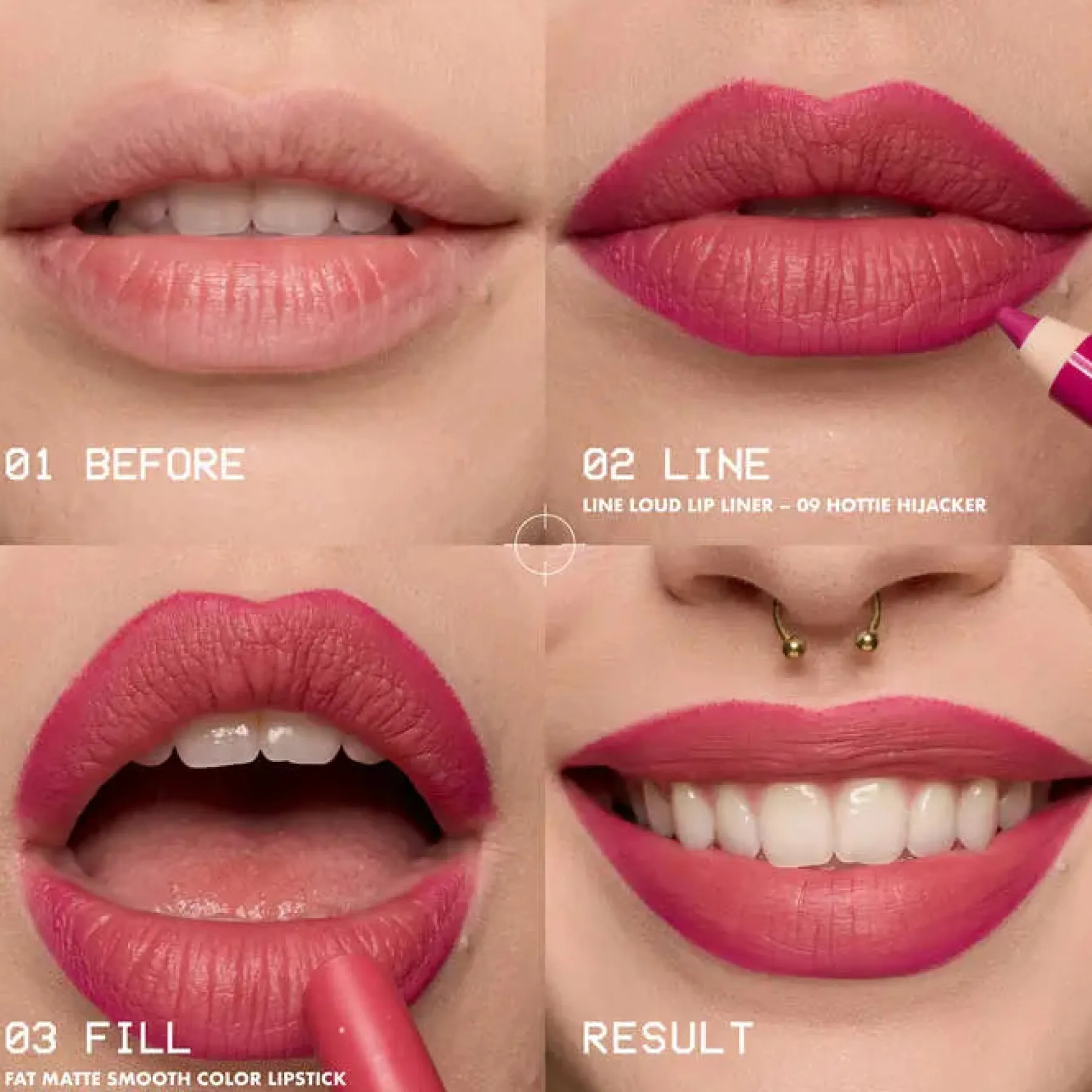 Fat Matte Smooth Color Lipstick Plushin Plum Lippenstift|Veganer Lippenstifte