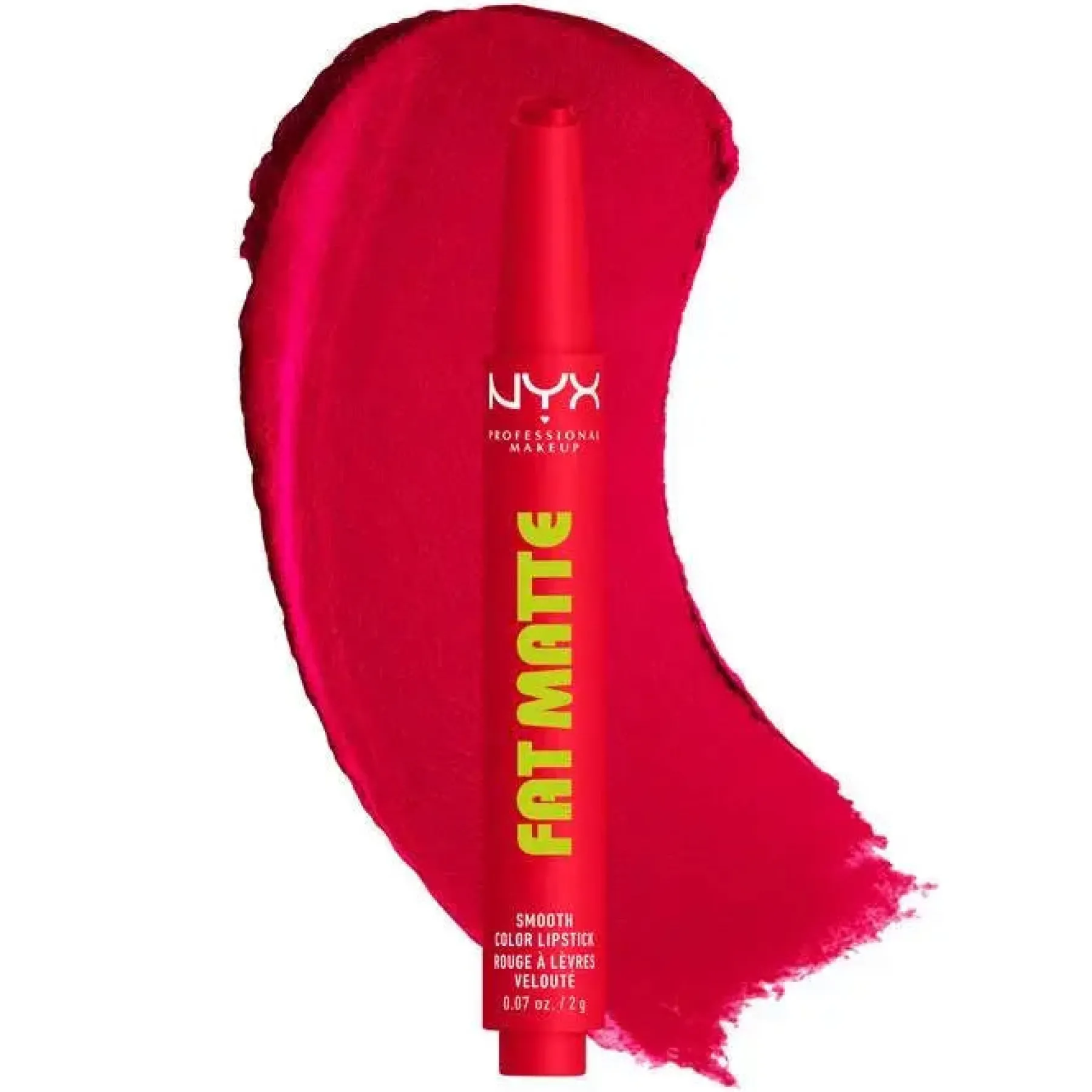 Clearance Fat Matte Smooth Color Lipstick Fuzzy Flame Lippenstift|Veganer Lippenstifte