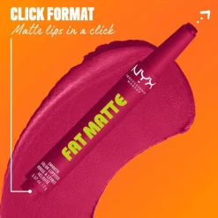 New Fat Matte Smooth Color Lipstick Hibiscus Hug Lippenstift|Veganer Lippenstifte