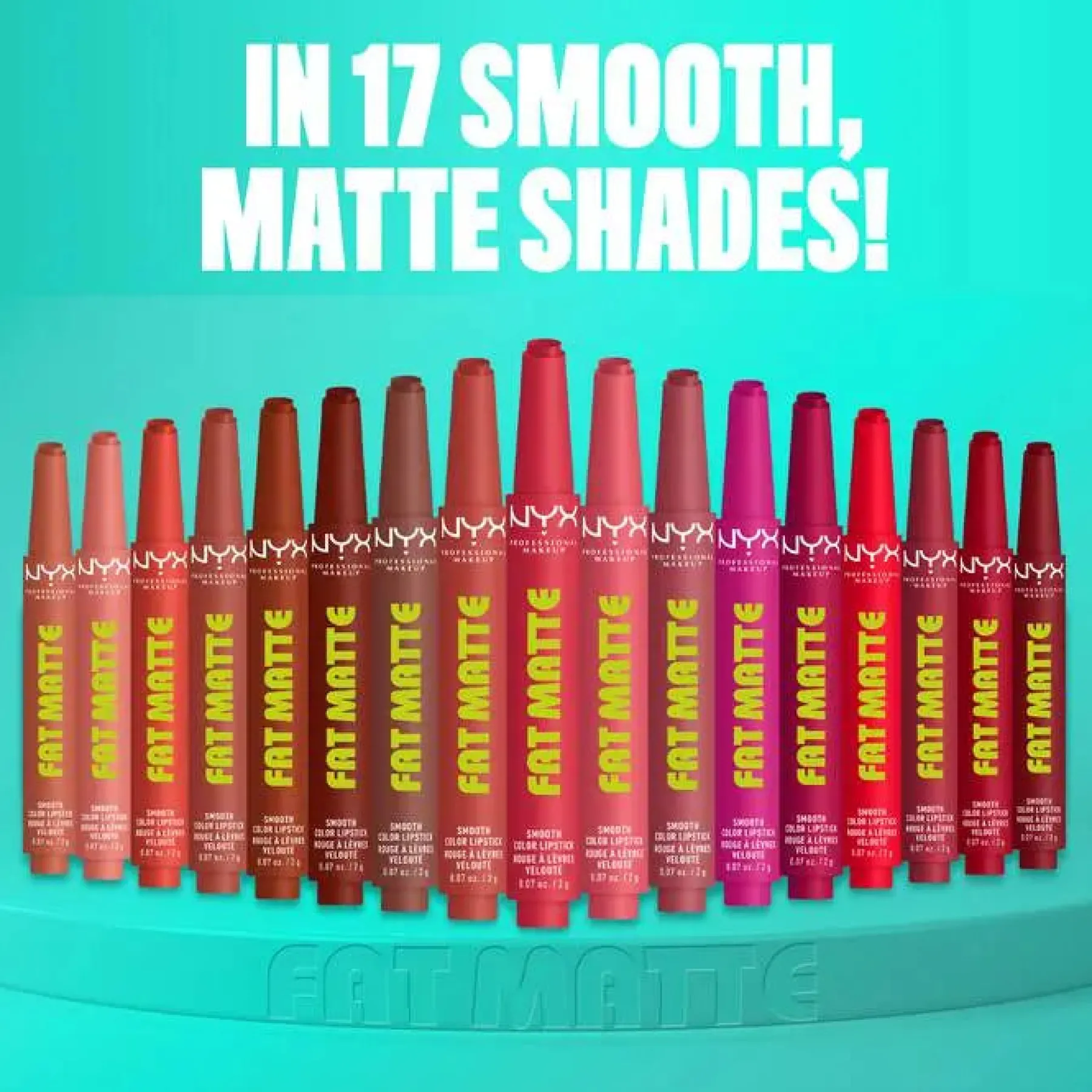Clearance Fat Matte Smooth Color Lipstick Beary Nude Lippenstift|Veganer Lippenstifte