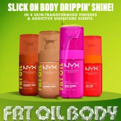 Hot Fat Oil Suga Baddie Body Oil Mini Everything Shower|Vegan Pflege