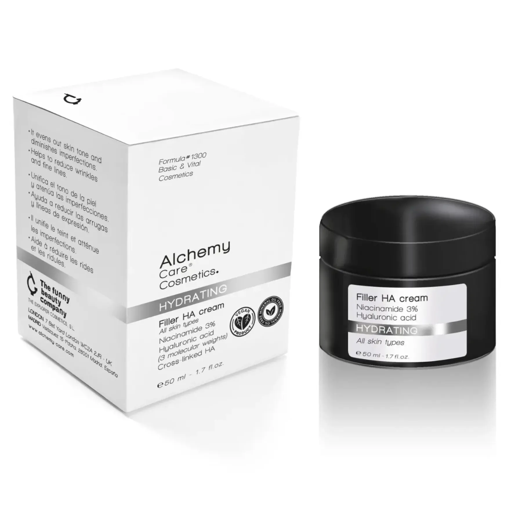 New Filler HA Cream Vegan Pflege|Feuchtigkeitscremes