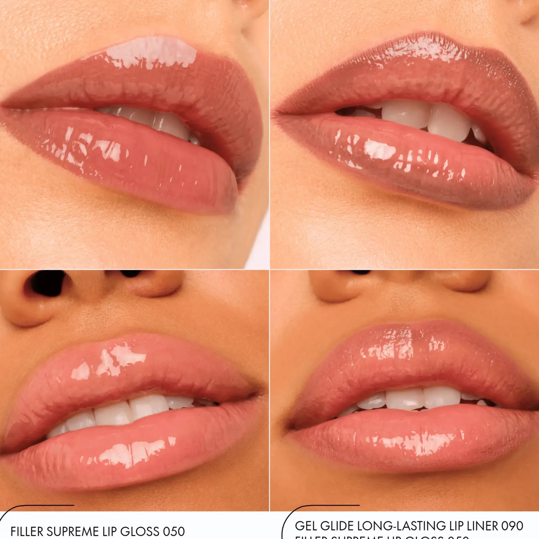 Hot Filler Supreme Lip Gloss 050 Nude, Not Rude Lipgloss|Veganer Lip Plumper