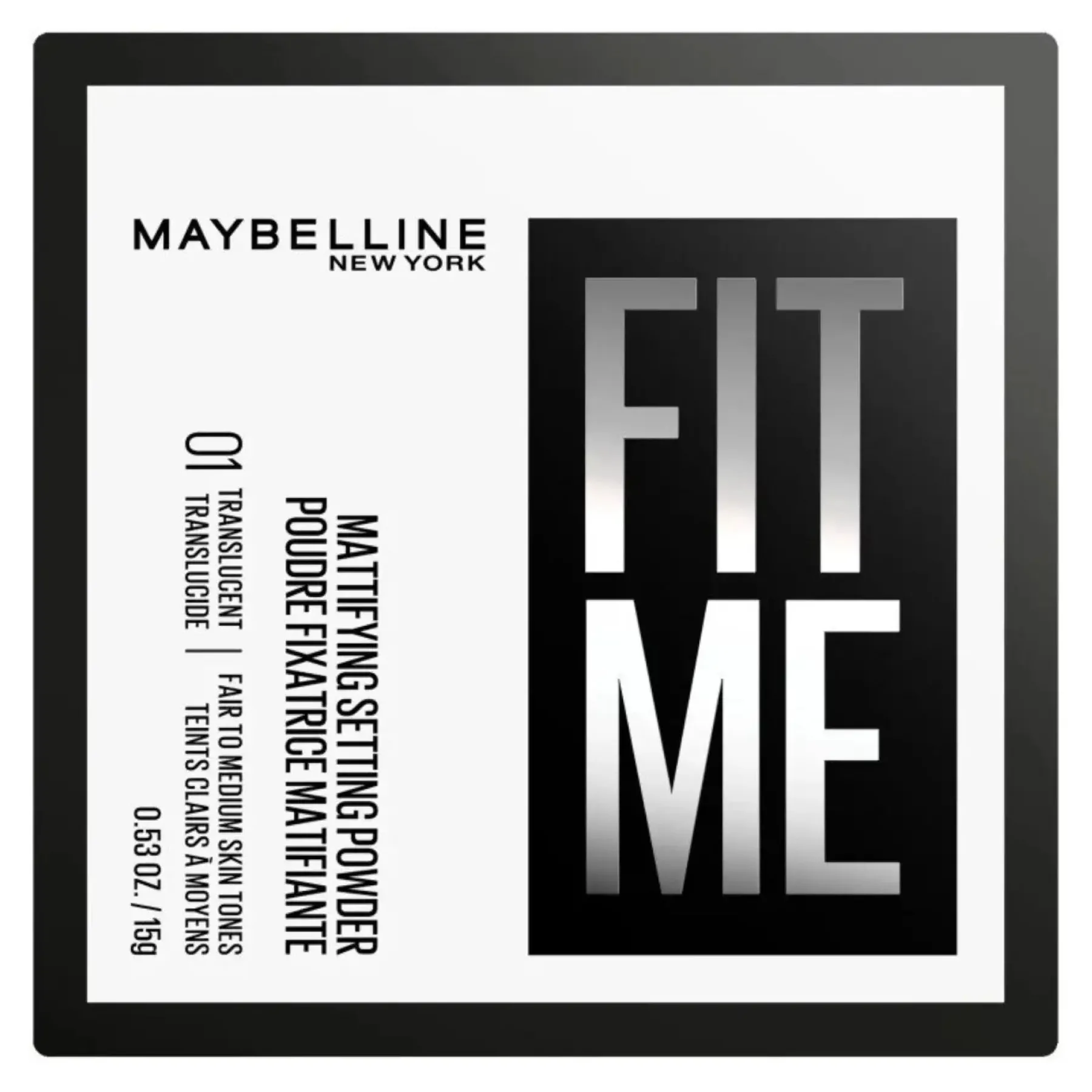 Sale Fit Me Loose Powder 01 Translucent Make-Up Puder|Vegane Makeup Puder