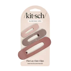 Outlet Flat Lay Claw Clip 3pc Terracotta Haarpflege-Routinen & Sets|Haarspangen & -Clips