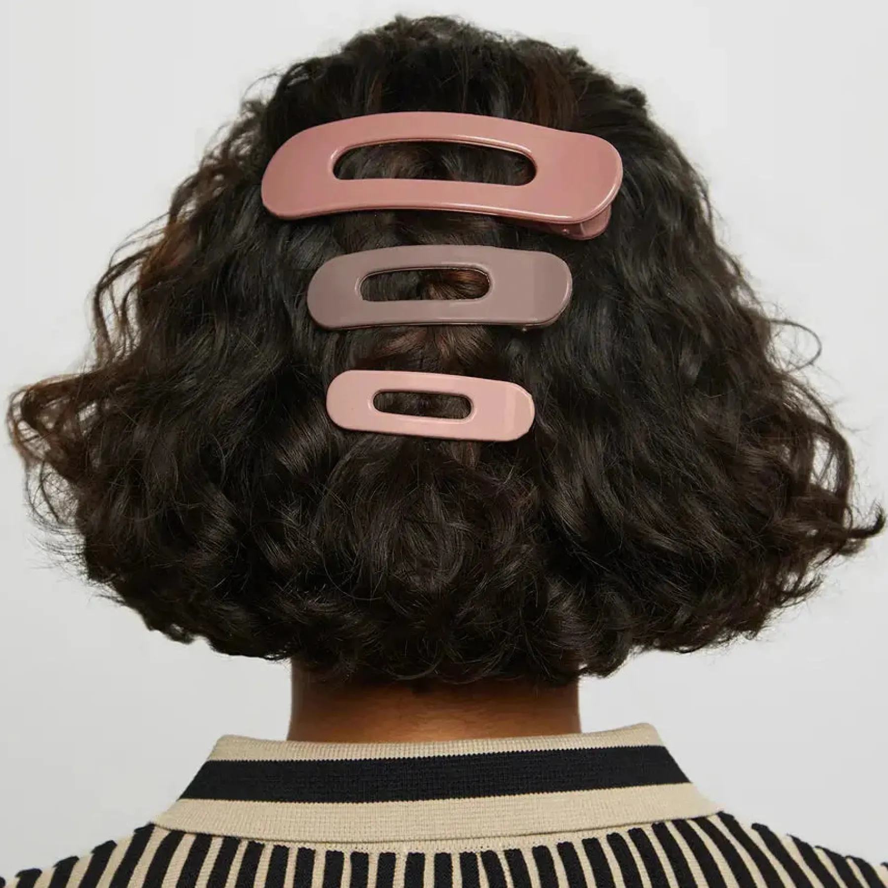 Outlet Flat Lay Claw Clip 3pc Terracotta Haarpflege-Routinen & Sets|Haarspangen & -Clips