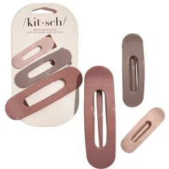 Outlet Flat Lay Claw Clip 3pc Terracotta Haarpflege-Routinen & Sets|Haarspangen & -Clips