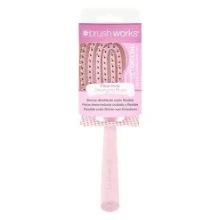 Outlet Flexi Oval Detangling Hair Brush Scalp Care|11 Schritte Haarpflege Routine