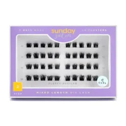 New Fluffy Russian DIY Cluster Lashes Künstliche Wimpern