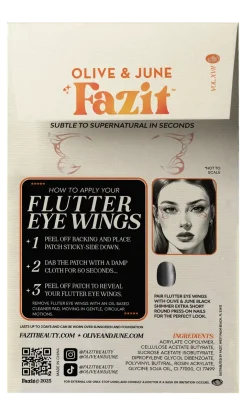 Hot Flutter Eye Wings Face Jewels