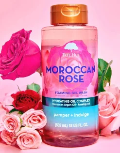 Hot Foaming Gel Wash Moroccan Rose Vegan Pflege|Duschgel