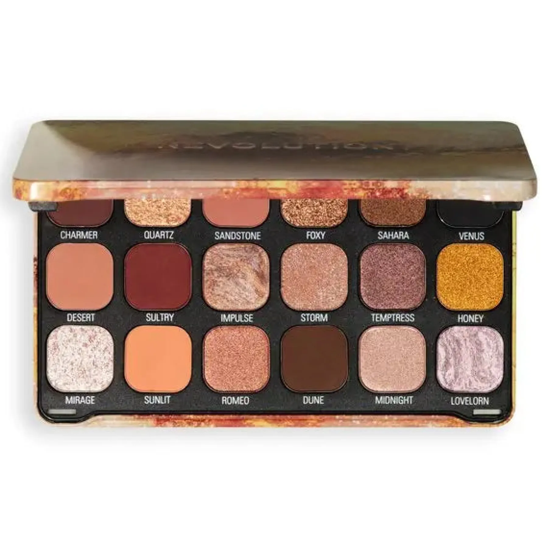 Outlet Forever Flawless Palette Bronze Temptation Lidschatten|Vegane Lidschatten