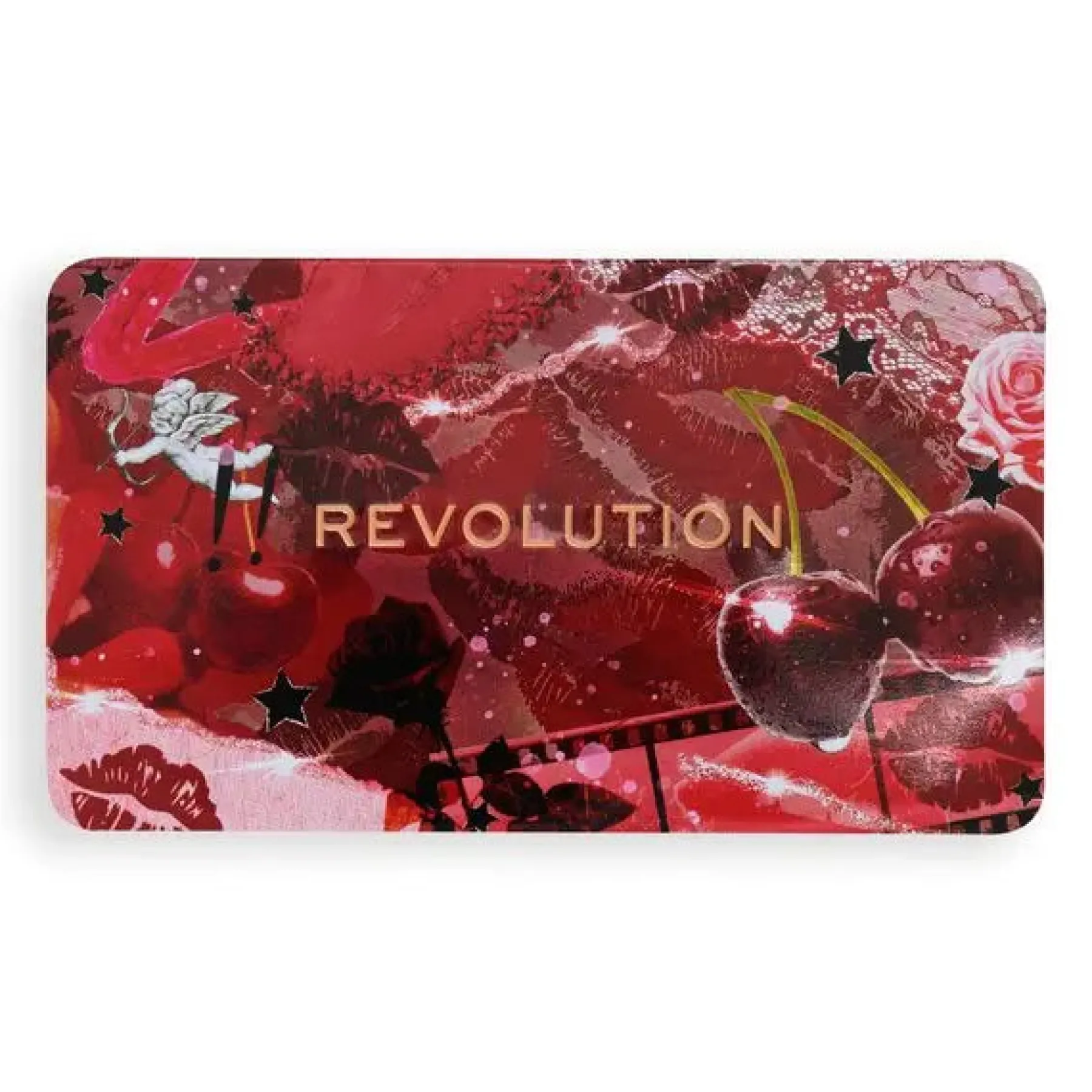 Outlet Forever Flawless Palette Cherry Rebel Red Lidschatten|Vegane Lidschatten