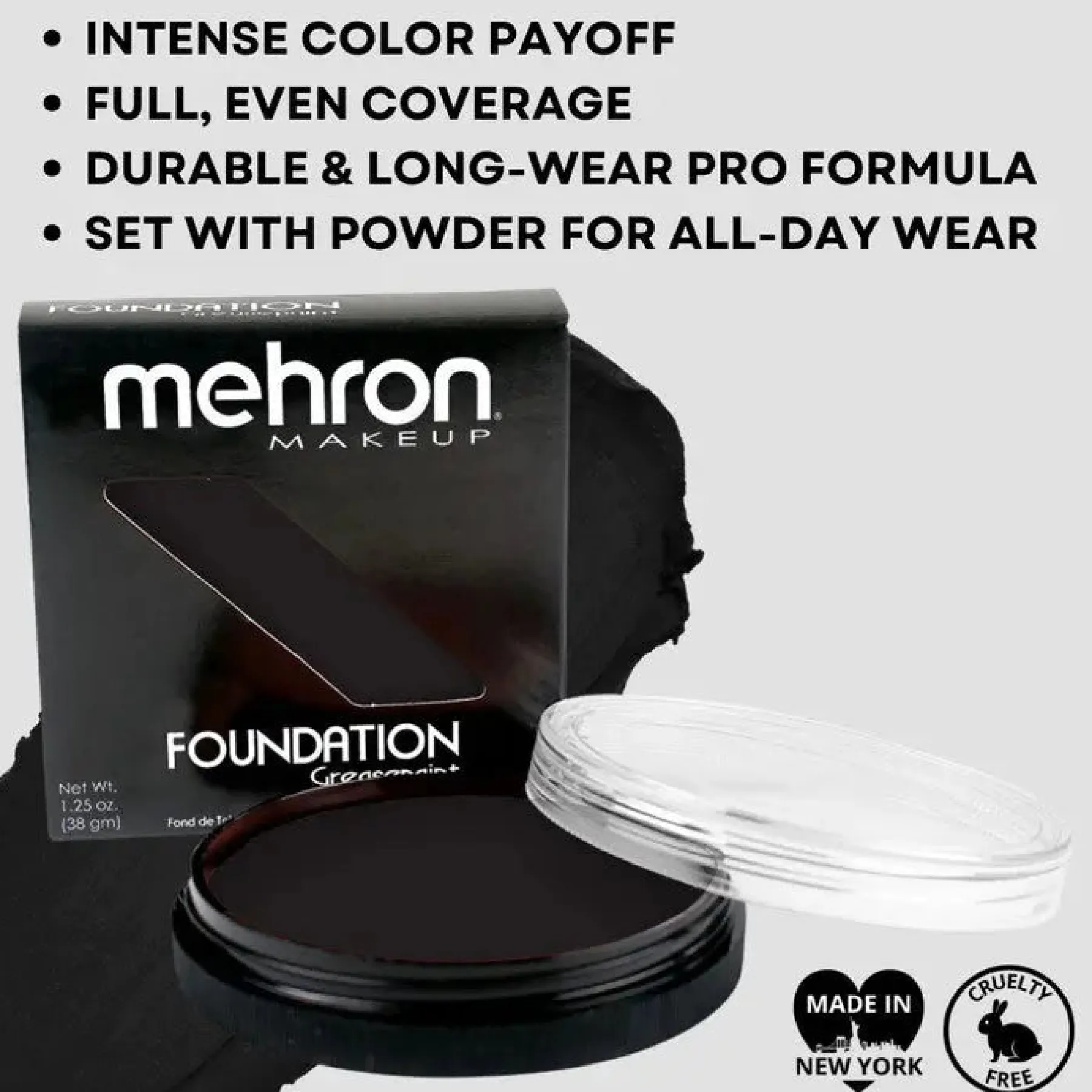 Sale Foundation Greasepaint Black Spezialeffekte Make-Up