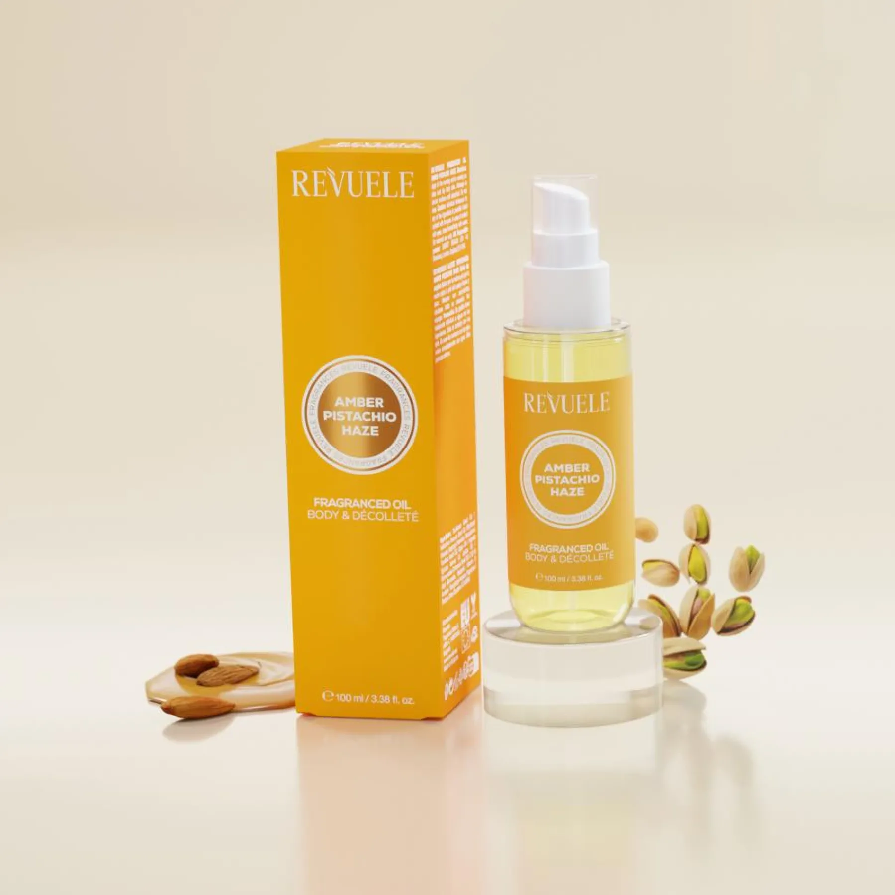 Online Fragranced Oils Amber Pistachio Haze Everything Shower|Körperöl