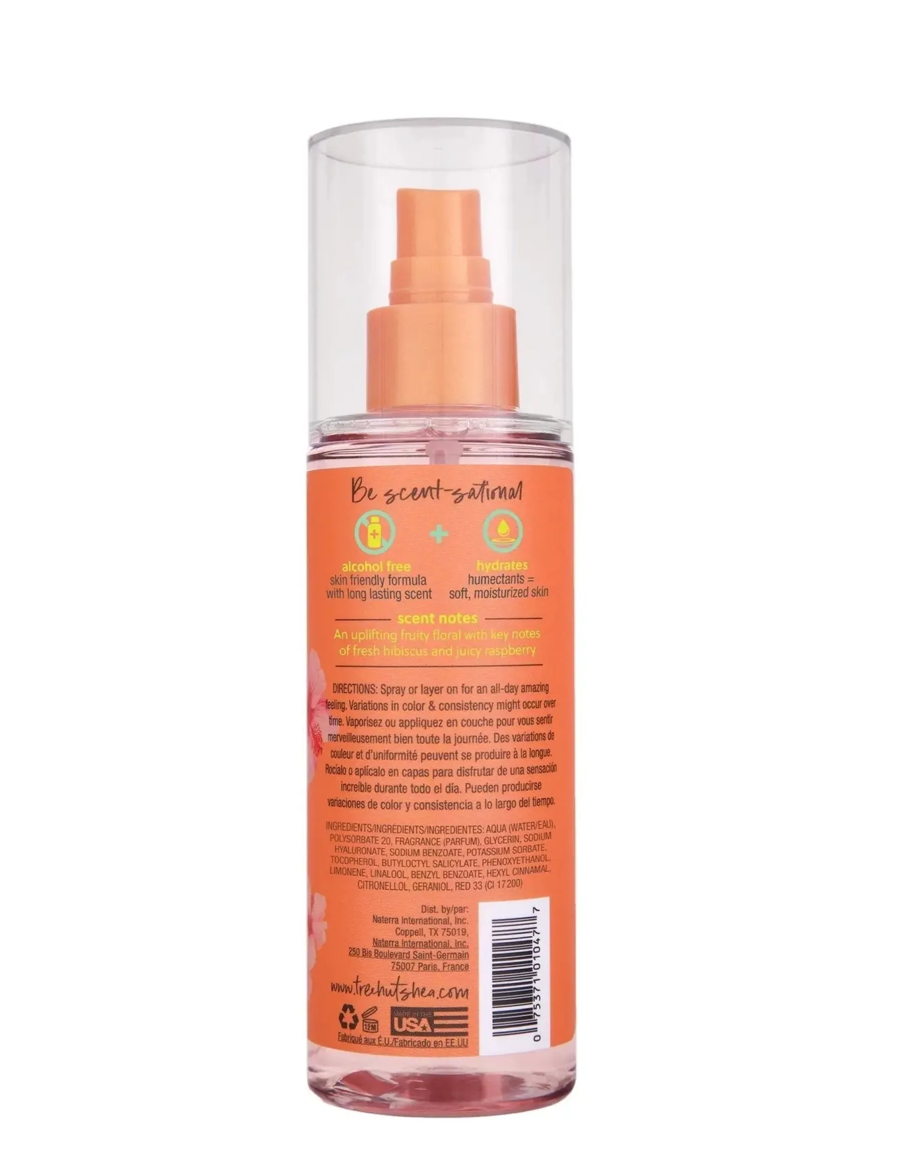 Outlet Fragrance Mist Pink Hibiscus Everything Shower|Körpermist