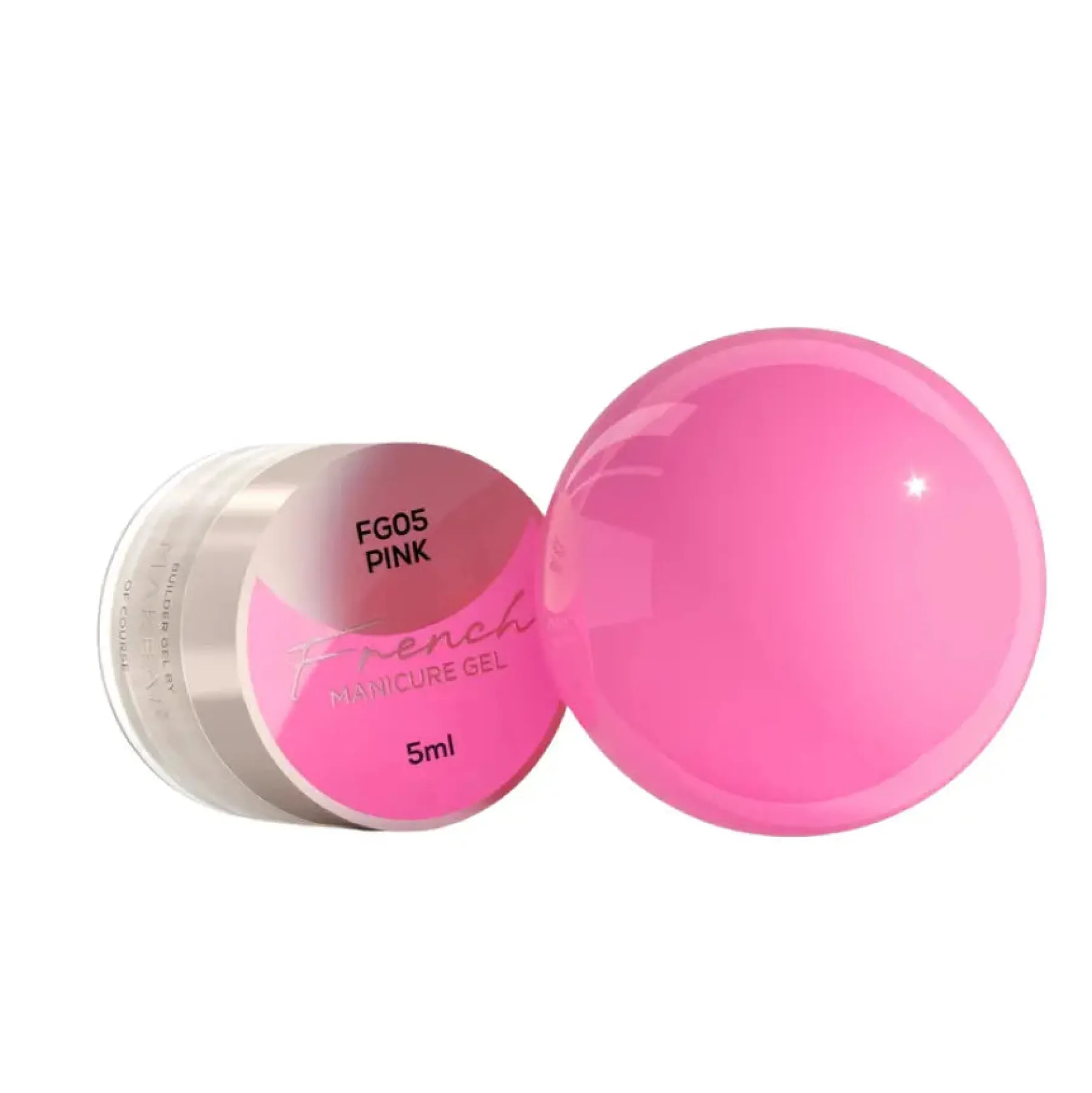 Hot French Manicure Gel FG05 Pink Veganer Nagellack|Nagelkunst