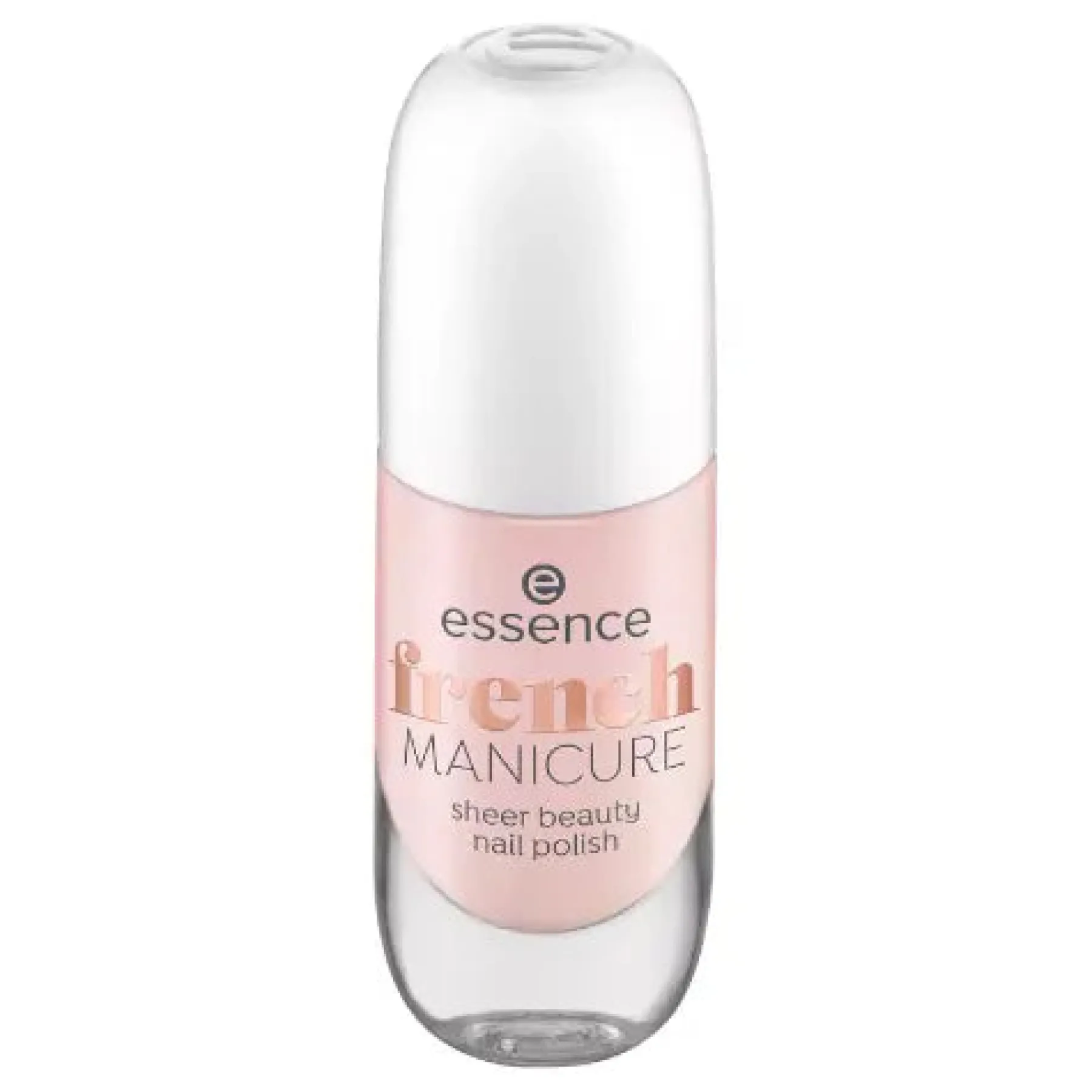 Online French Manicure Sheer Beauty Nail Polish 01 Peach Please! Veganer Nagellack|3. Nagellak