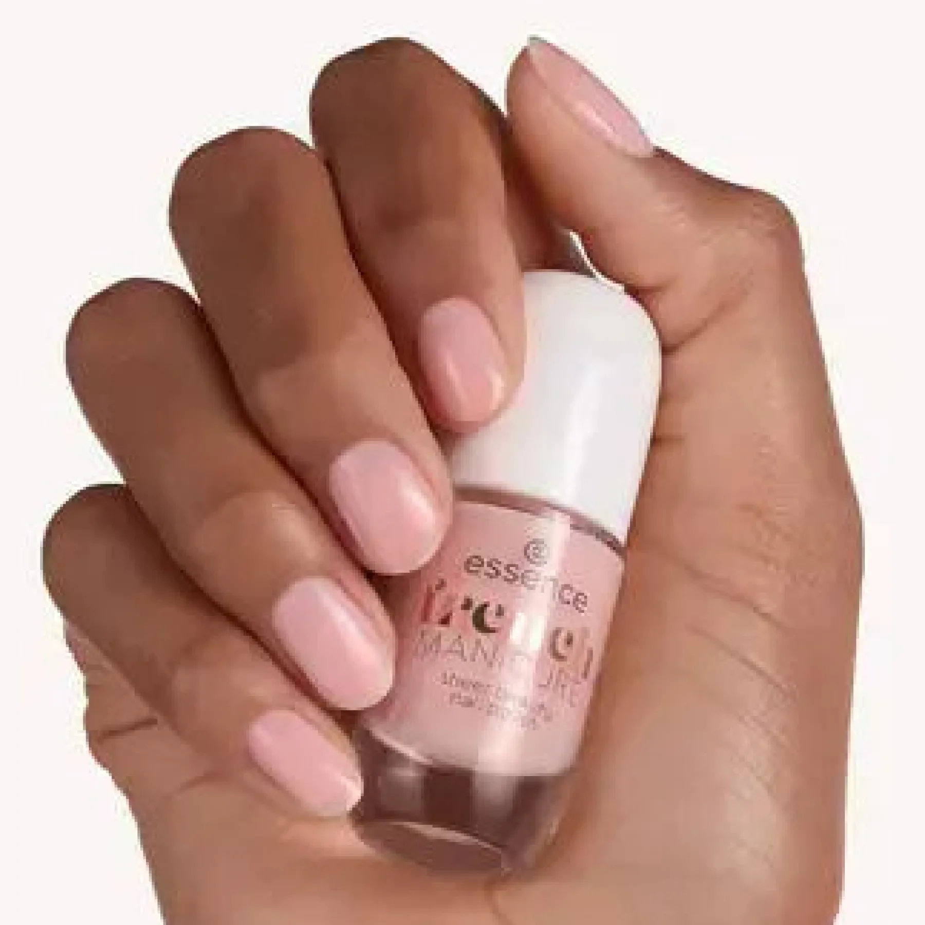 Online French Manicure Sheer Beauty Nail Polish 01 Peach Please! Veganer Nagellack|3. Nagellak