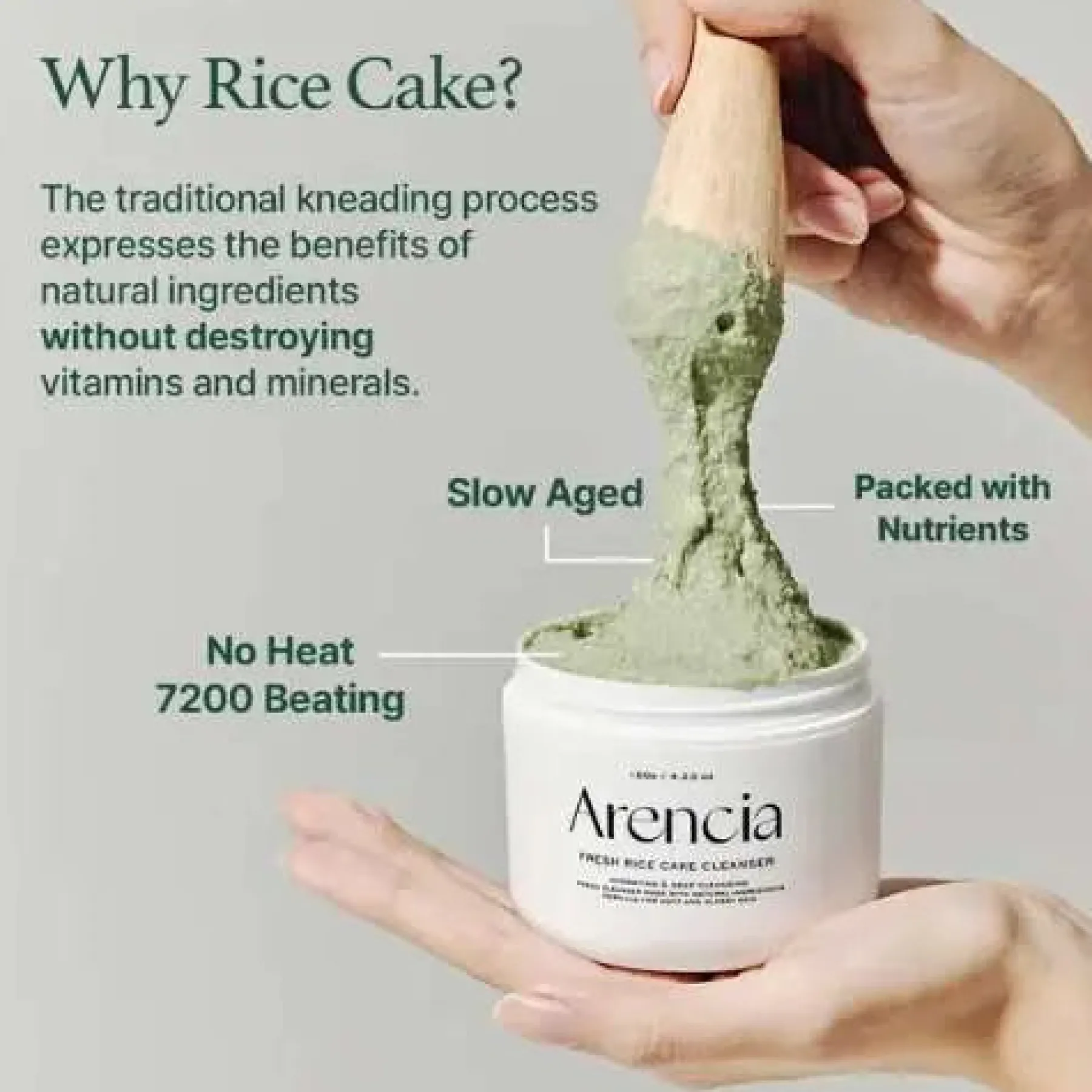 Online Fresh Green Rice Mochi Cleanser Hauptzutat|Reinigungsmittel