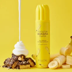 Clearance Frozen Banana Bark Whipped Shower Foam Vegan Pflege|Scent Layering Vanilla