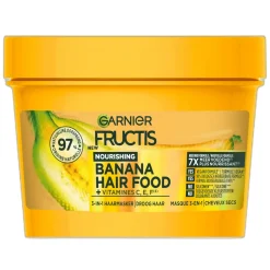 Hot Fructis Hair Food Banana 3-in-1 Hair Mask Hair Growth|11 Schritte Haarpflege Routine
