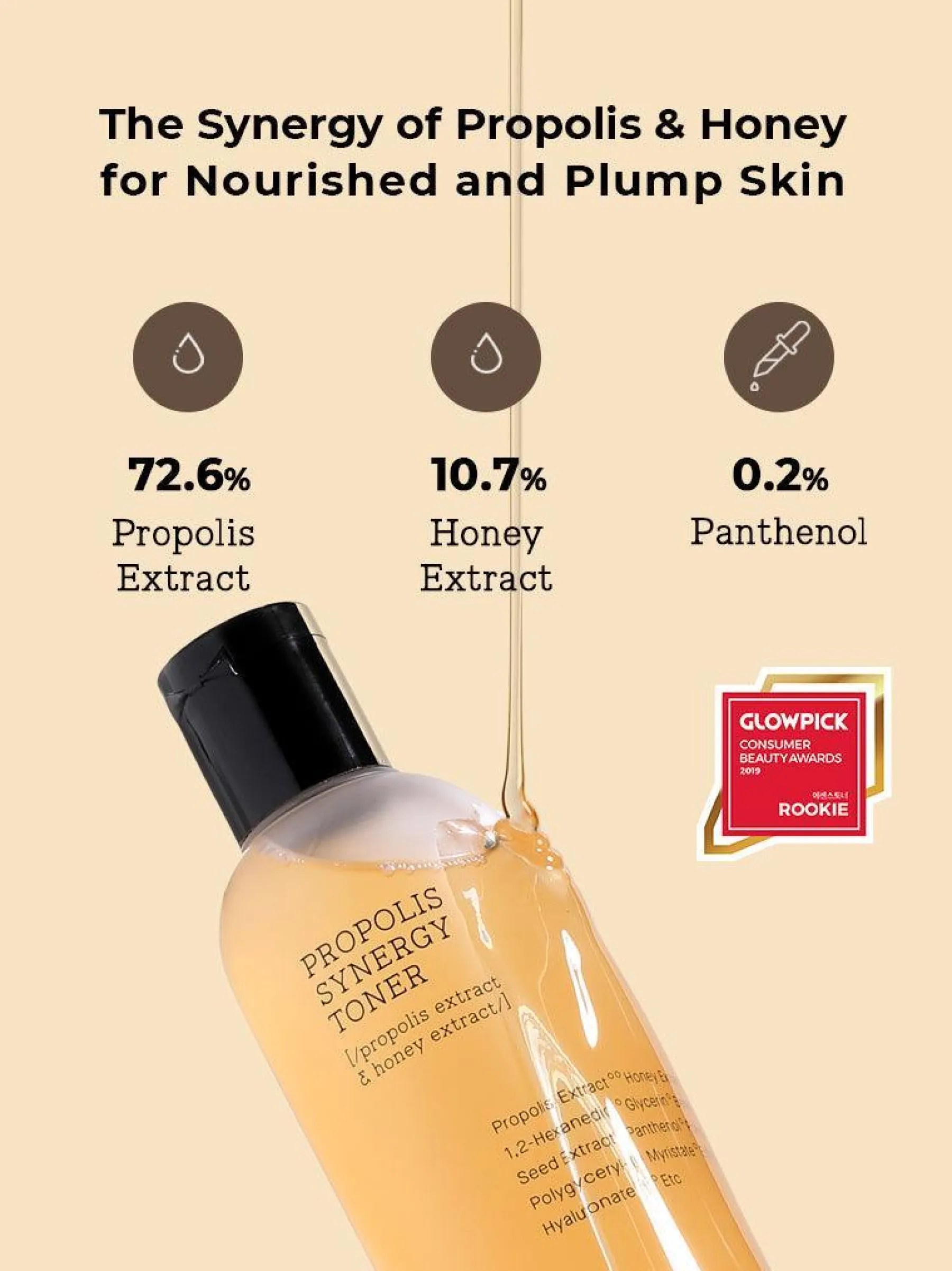 Best Full Fit Propolis Synergy Toner Hauptzutat|Hautprobleme