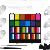 Online Fusion Pro Face Paint Kit Makeup Sets|Schminke