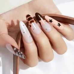 Clearance Gel Nail Polish Set Cocoa Cream Veganer Nagellack|Hema-Frei