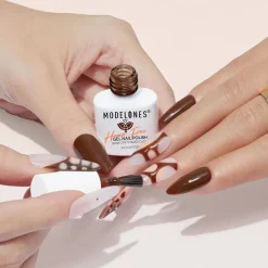 Clearance Gel Nail Polish Set Cocoa Cream Veganer Nagellack|Hema-Frei