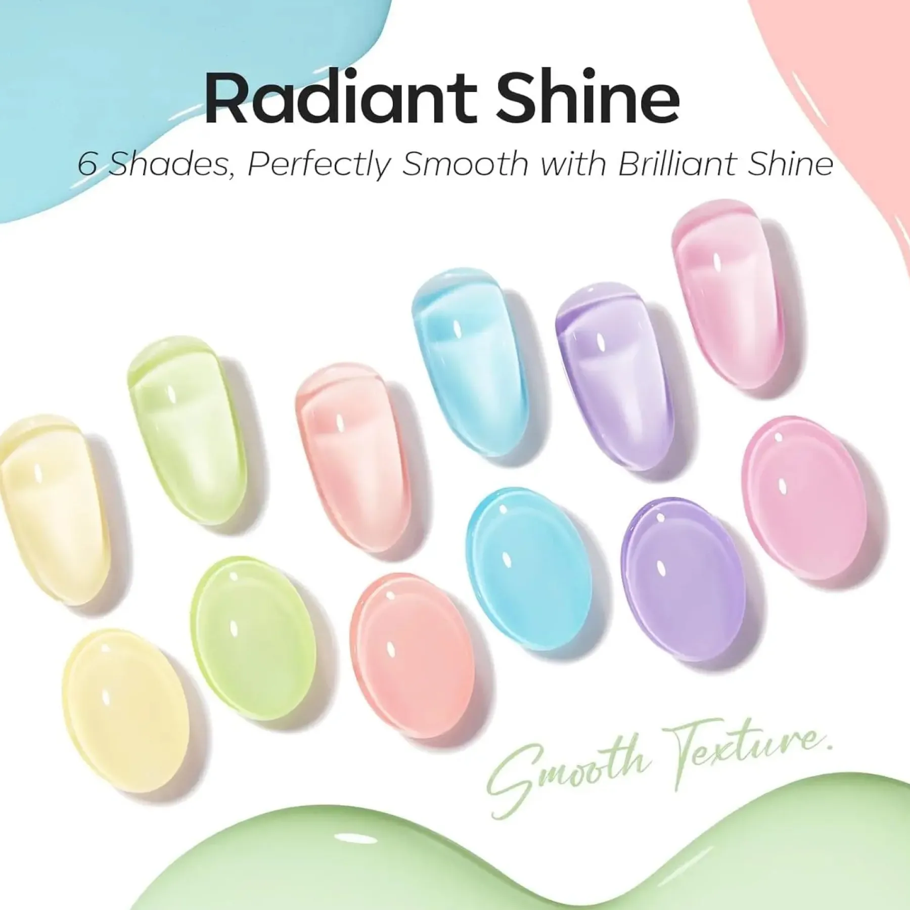 Hot Gel Nail Polish Set Easter Picnic Veganer Nagellack|Hema-Frei